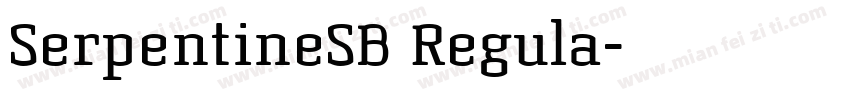 SerpentineSB Regula字体转换